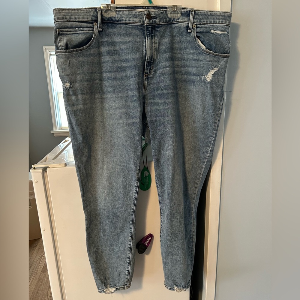 Abercrombie & Fitch Super Skinny Ankle High Rise Jean